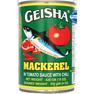 Geisha - Mackerel in Tomato Sauce with Chili
