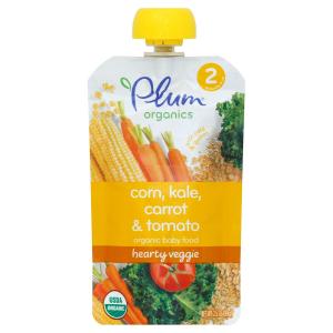 Plum Organics - Veg Blend Kale Sweet Corn Quinoa