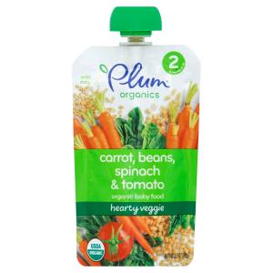 Plum Organics - Veg Blend Carrot Bean Spinach Tomato