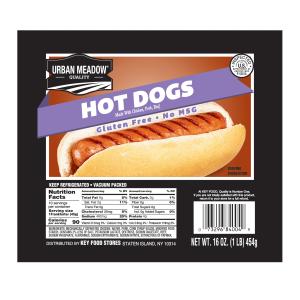 Urban Meadow - Meat Hot Dog Bun Size