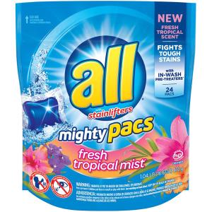 All - Mighty Pacs Fresh Tropical Mist 24ld