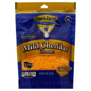 Dutch Farms - Mild Cheddar Shredded Cheese