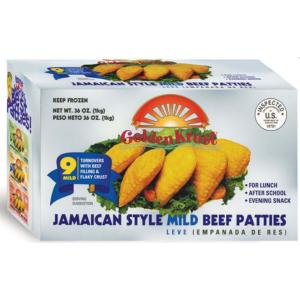 Golden Krust - Mild Jamaican Beef Pattie 9pk