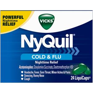 Nyquil - Nyquil Cough Flu Remedy Liqcap