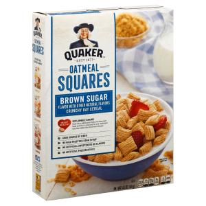 Quaker - Brown Sugar Oatmeal Squares Cereal