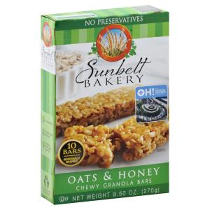 Sunbelt - Oats Honey Granola