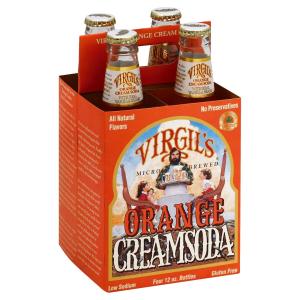 virgil's - Orange Cream Soda 4pk