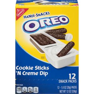 handi-snacks - Oreo Cookie Stcks N Creme Dip