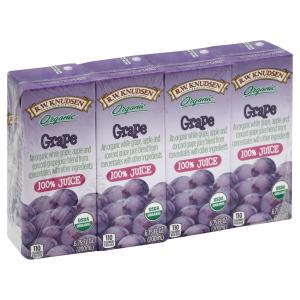 r.w. Knudsen - Org Grape Juice Box 4pk