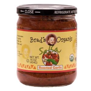 Brad's - Org Roasted Garlic Salsa