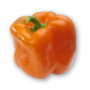Fresh Produce - Organic Orange Peppers