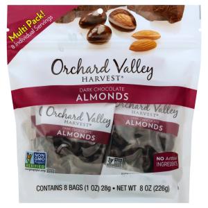 Orchard Valley - Dark Choc Almonds