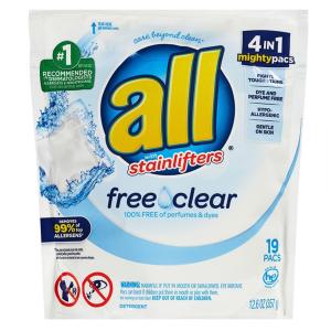All - Pacs Free Clear 19ct