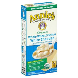 annie's - Pasta Shell W W Cheddar