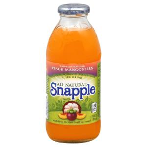 Snapple - Peach Mangosteen Juice