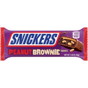 Snickers - Peanut Brownie Squares