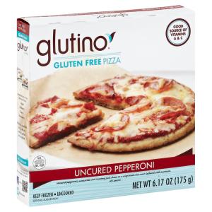 Glutino - Pizza Uncured Pepperoni gf