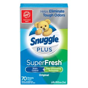 Snuggle - Plus Superfresh Dryr Sht 70ct