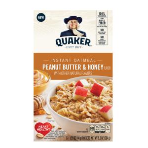 Quaker - Pnt Btr Hny Instant Oatmeal