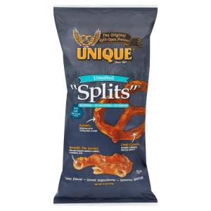 Unique - Unsalted Splits Pretzels