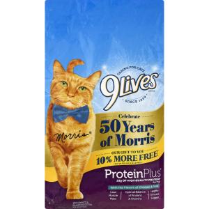 9 Lives - Protein Plus Bonus Bag Dry