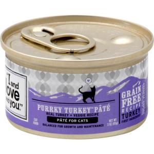 I and Love and You - Purrky Turkey Pate Can