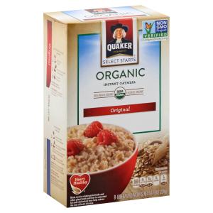 Quaker - Organic Instant Oatmeal