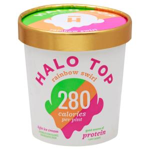 Halo Top - Rainbow Swirl Ice Cream