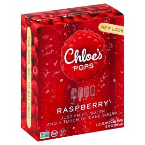 chloe's - Raspberry Fruit Pop