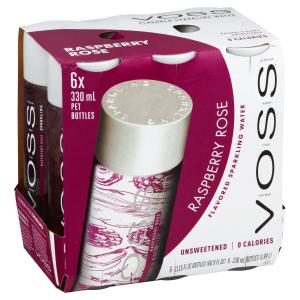 Voss - Raspberry Rose 6 Pack