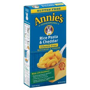 annie's - Rice Pasta Cheddar M C gf