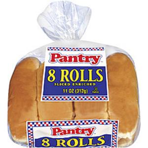 Pantry - Rolls Hamburger Hot Dogs 8pk