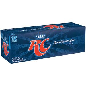 Rc Cola - Cola Soda Cans 12pk