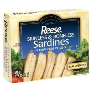 Reese - Sardine Skinless Boneless Oovo