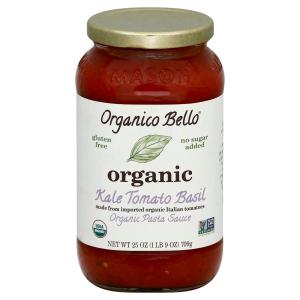 Organico Bello - Sauce Kale Tmto Basil Org