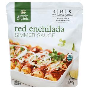 Simply Organic - Sauce Red Enclda Simr Org