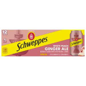 Schweppes - Schweppes White Peach Ginger Ale