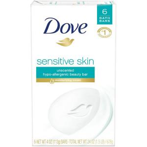 Dove - Sensitive Skin Soap 6pk