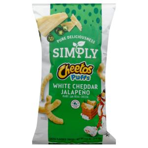Cheetos - Simply White Cheddar Jalapeno