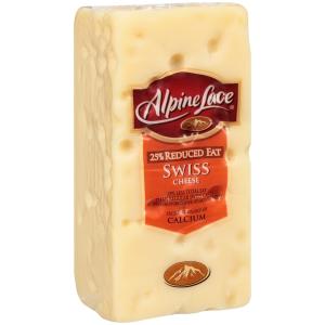 Alpine Lace - Sliced Swiss Cheese Reduced Fat