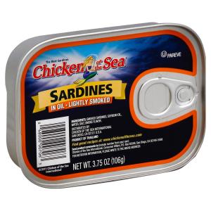 Chicken of the Sea - Smoked Sardines in Oil