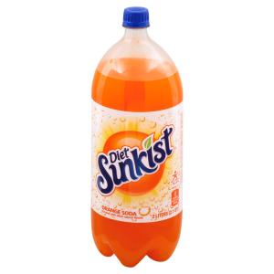 Sunkist - Soda Diet Orange 2Ltr