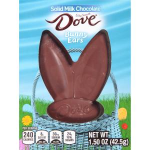 Dove - Solid Chocolate Bunny Ears