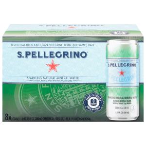 San Pellegrino - Sparkling Water 8pk Cans