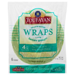 Toufayan - Spinach Wraps