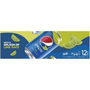 Pepsi - Splash of Lime Soda 12pk