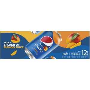 Pepsi - Splash of Mango Soda 12pk