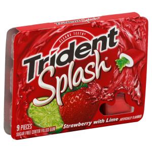 Trident - Splash Strawberry W Lime Gum