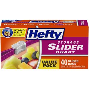 Hefty - Storage Bag Quart