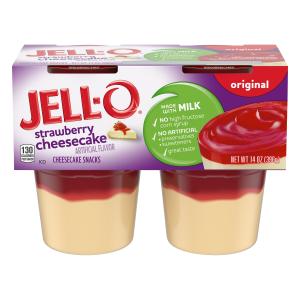 jell-o - Strawberry Cheesecake 4 pk
